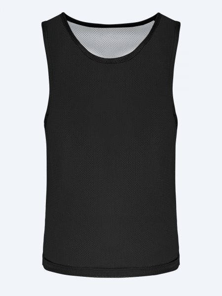 Chasuble réversible pour enfant à personnaliser Black / White