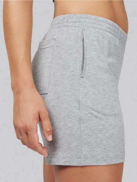 Vue de profil du short pour femme PA152 en coloris Oxford Grey Vue de profil du short pour femme PA152 en coloris Oxford Grey