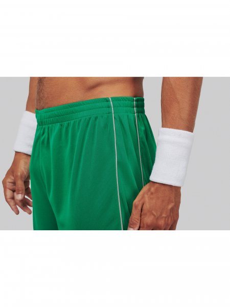 Short de basket PA159 en coloris Dark Kelly Green Short de basket PA159 en coloris Dark Kelly Green