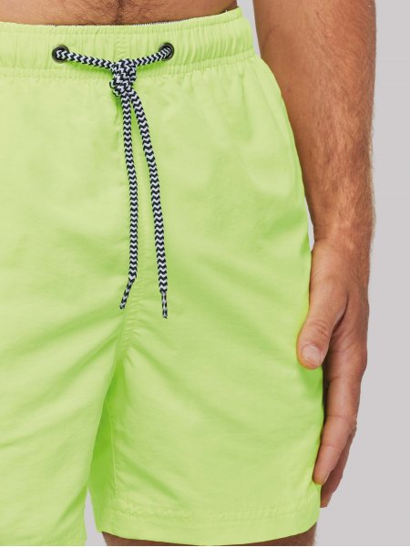 Short de bain personnalisable PA168 en coloris Lime Short de bain personnalisable PA168 en coloris Lime