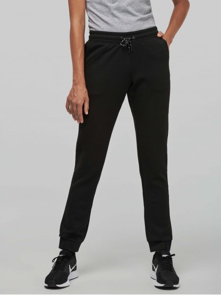 Pantalon de jogging pour femme PA1009 en coloris Black Pantalon de jogging pour femme PA1009 en coloris Black
