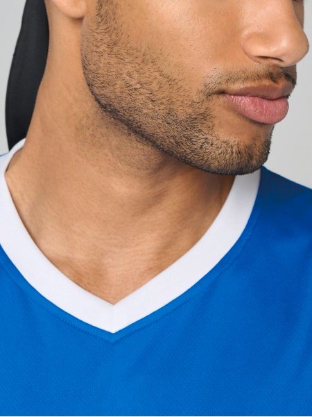 zoom sur le col du Maillot de basket-ball homme PA4050
