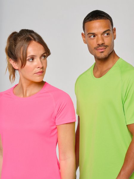T-shirt sport PA438 pour homme et PA439 pour femme T-shirt sport PA438 pour homme et PA439 pour femme