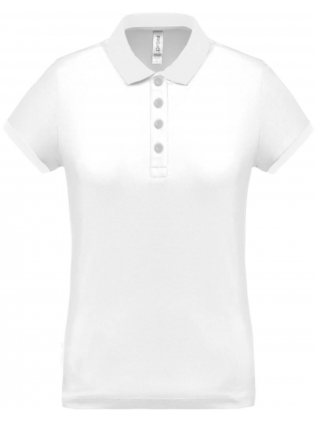 Polo sport femme à personnaliser White