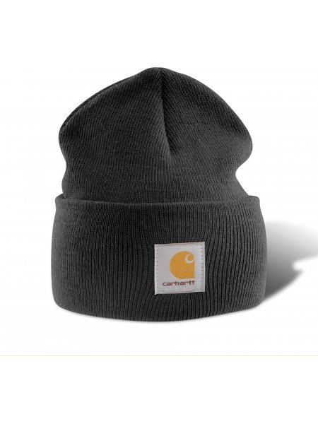 ACRYLIC WATCH HAT Bonnet tricoté Black