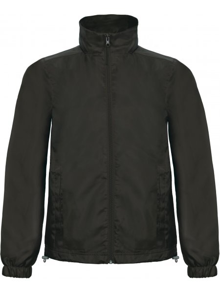 Coupe-vent doublé à personnaliser Black