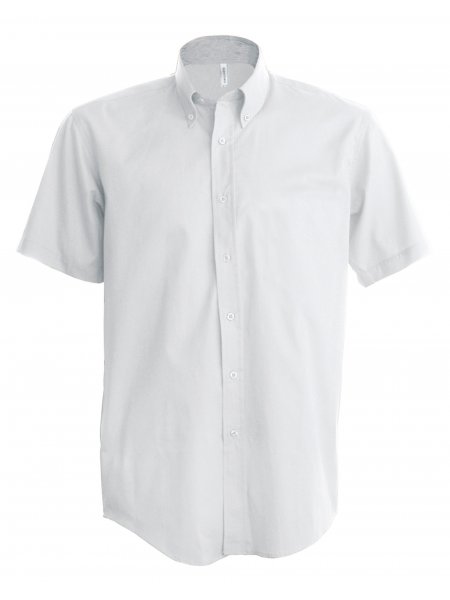 Chemise homme Premium manches courtes à personnaliser White