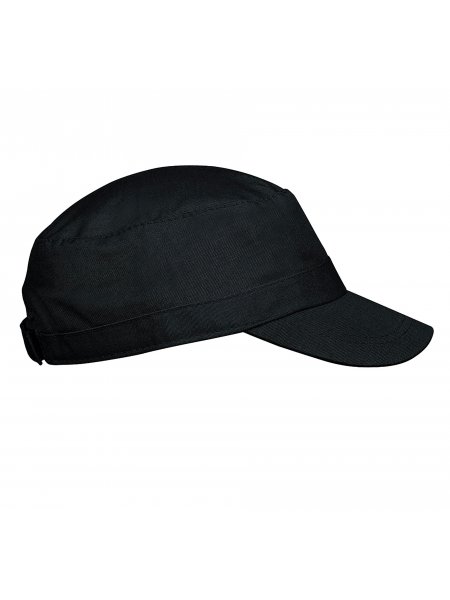 CUBA - Casquette 3 panneaux Black