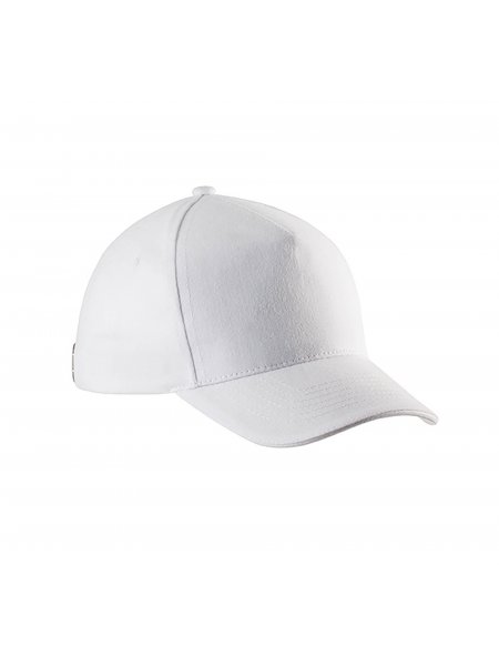 Casquette enfant avec liseré contrasté personnalisable White