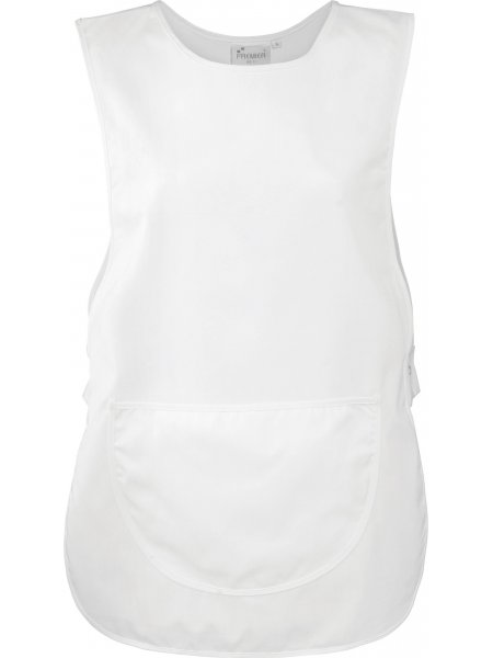 Tablier chasuble à personnaliser White