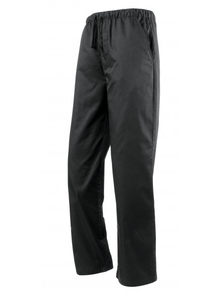 CHEF'S TROUSER PANTALON DE CUISINIER unisexe Black