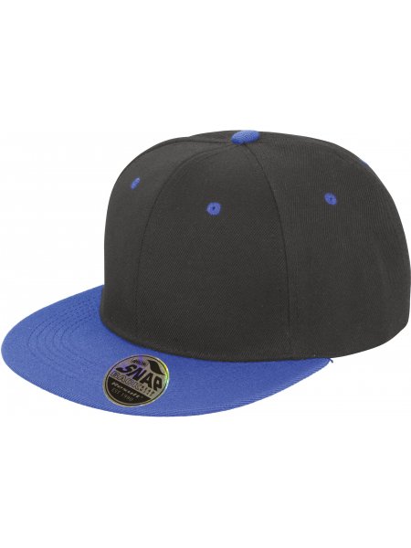 Casquette Bronx bicolore Black / Azure