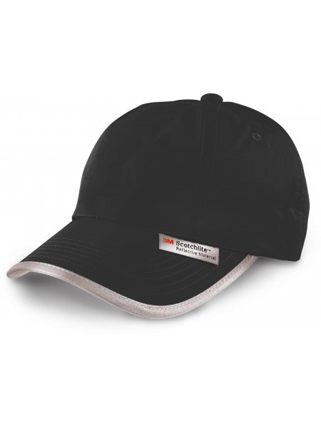 Casquette de sécurité personnalisée fluo Black