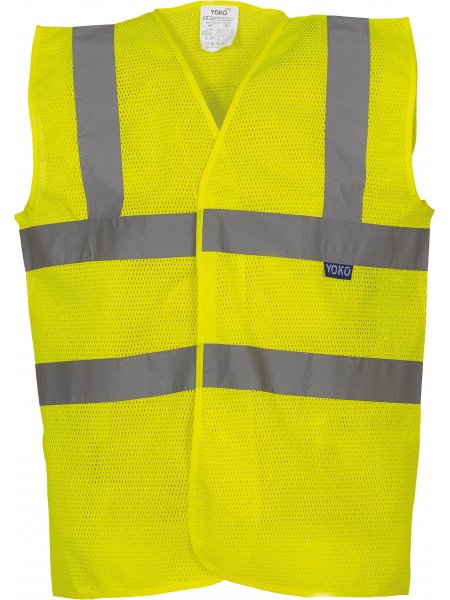 Gilet haute visibilité à maille ajourée Hi Viz Yellow