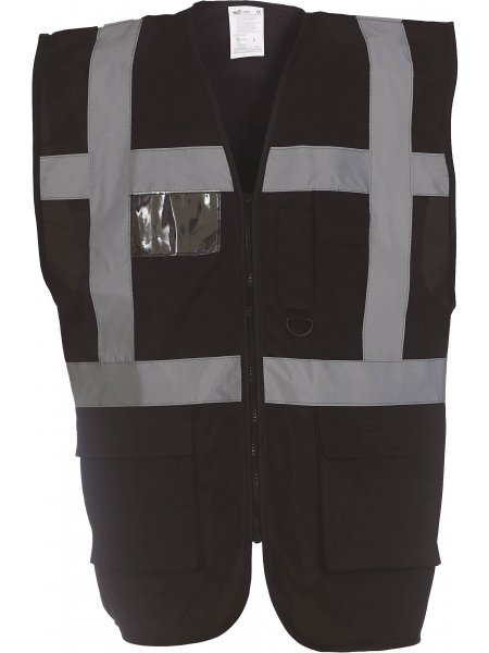 Gilet multifonction haute visibilité  Black