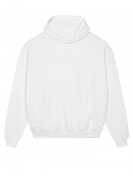 Sweat à capuche oversized à personnaliser - Cooper Dry White