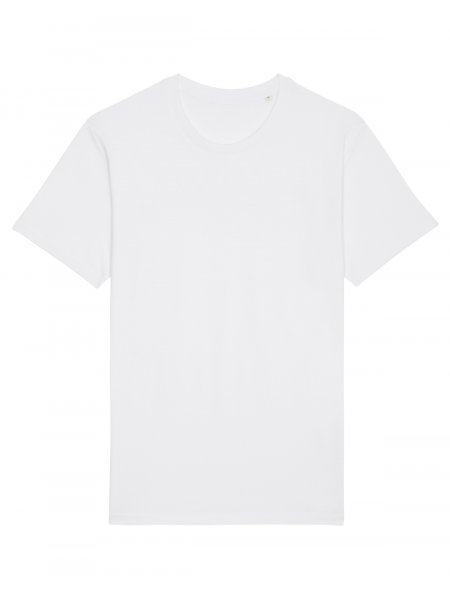 T shirt personnalisé à col rond – Basique Bio – Rocker White