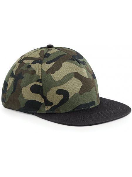 Casquette Snapback Camo à personnaliser  Jungle Camo / Black