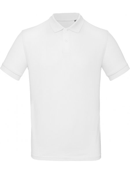 Polo bio homme à personnaliser White
