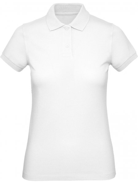 Polo bio femme à personnaliser White