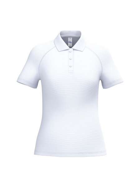 Polo sport femme personnalisable White