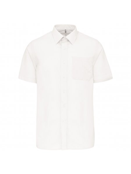 Chemise manches courtes homme à personnaliser White