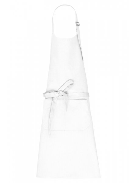 Tablier personnalisé en coton bio White