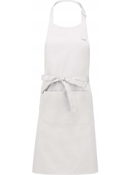 Tablier avec poche à personnaliser White