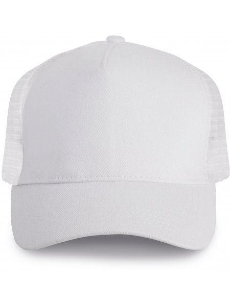 CASQUETTE TRUCKER - 5 PANNEAUX White / White