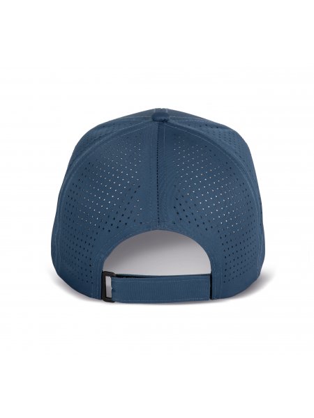 casquette bleue premium recyclé vue dos 