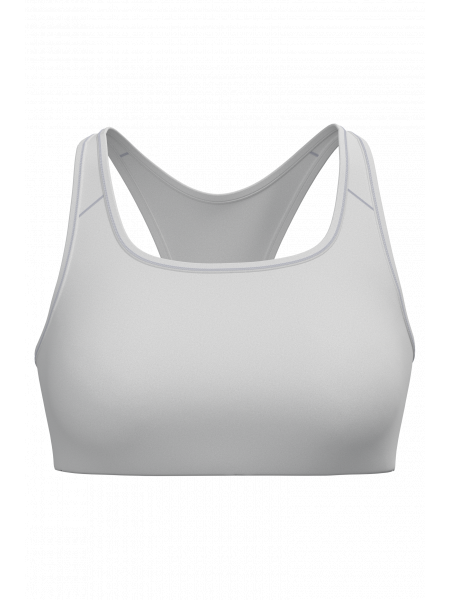 Brassière de sport femme personnalisable White