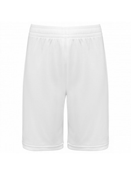 Short de basket-ball homme personnalisable  White
