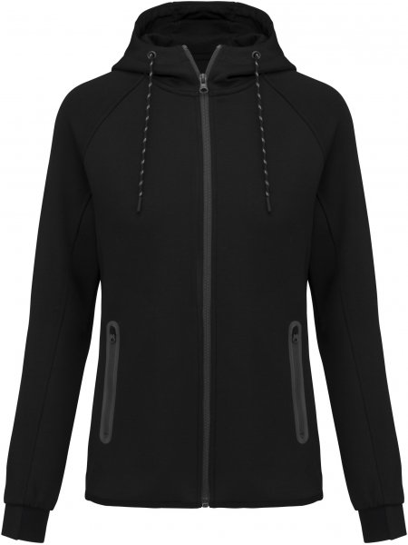 Veste sport femme à personnaliser Black