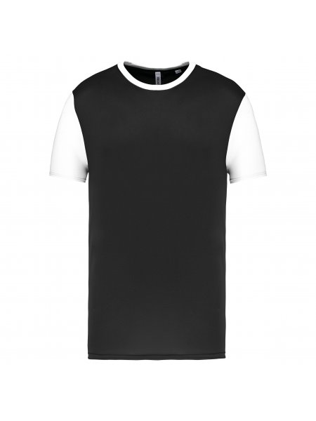 Maillot de sport pour enfant à personnaliser Black / White