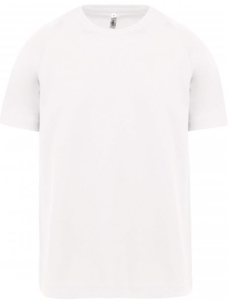 T-shirt de sport personnalisé pour enfant White