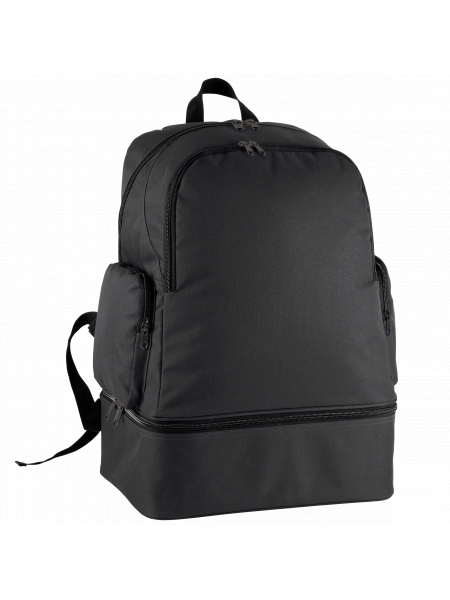 Sac à dos de sport avec base rigide personnalisable Black