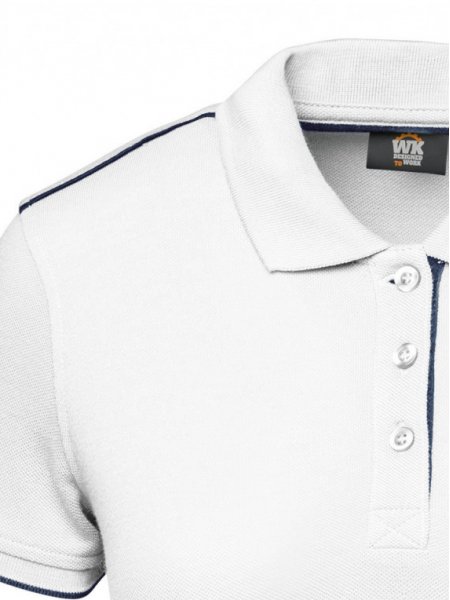 Polo workwear WK271 en coloris blanc Polo workwear WK271 en coloris blanc