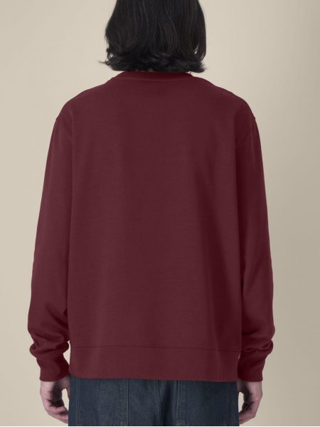 mannequin homme de dos portant le Sweat Thinker personnalisable mannequin homme de dos portant le Sweat Thinker personnalisable