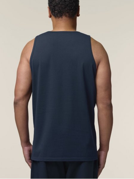 mannequin homme de dos portant le Débardeur Stanley Stancer personnalisable mannequin homme de dos portant le Débardeur Stanley Stancer personnalisable