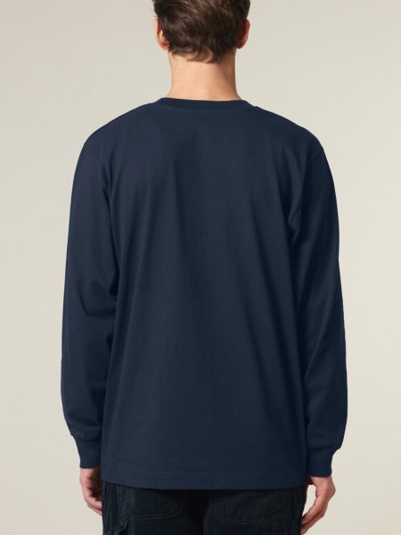 mannequin homme de dos portant le T-shirt Freestyler manches longues personnalisable