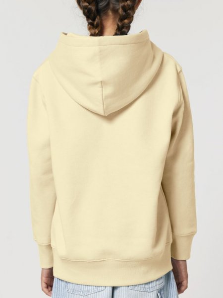 petite fille de dos portant le sweat à personnaliser Mini Cruiser 2.0 dans le coloris Butter petite fille de dos portant le sweat à personnaliser Mini Cruiser 2.0 dans le coloris Butter