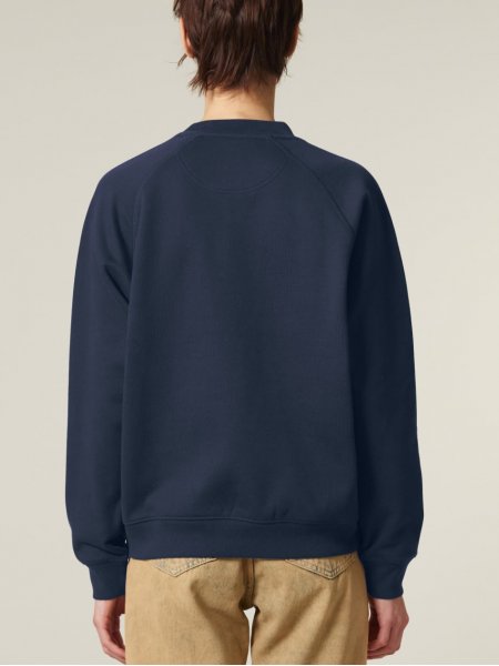 mannequin femme de dos portant le Sweat Knoxer personnalisable mannequin femme de dos portant le Sweat Knoxer personnalisable
