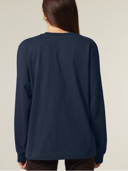 mannequin femme de dos portant le T-shirt Freestyler manches longues personnalisable