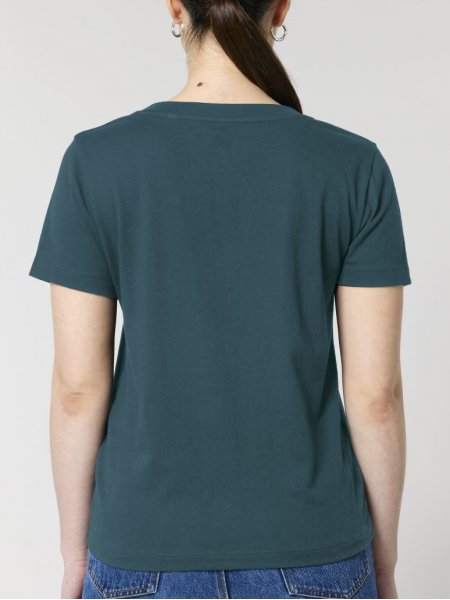 STTW176 dos stargazer Femme portant le t-shirt Stanley / Stella Rocker référence STTW176 de couleur Stargazer de dos