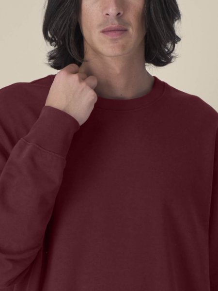 zoom sur le col du Sweat Thinker personnalisable zoom sur le col du Sweat Thinker personnalisable