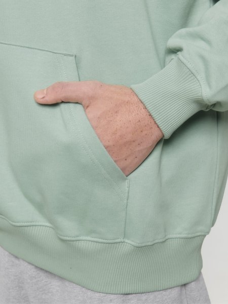 zoom sur la poche du Sweat à capuche oversized à personnaliser - Cooper Dry
