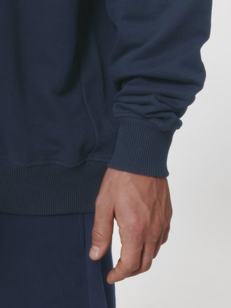 Zoom sur la manche du Sweat Ledger Dry personnalisable Zoom sur la manche du Sweat Ledger Dry personnalisable