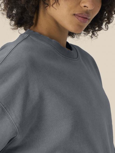 zoom sur le col du Sweat Radder 2.0 Vintage personnalisable