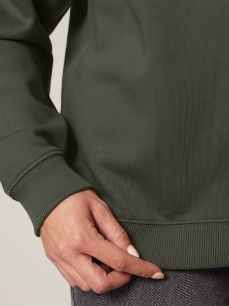 zoom sur la manche du Sweat Stella Paloma personnalisable
