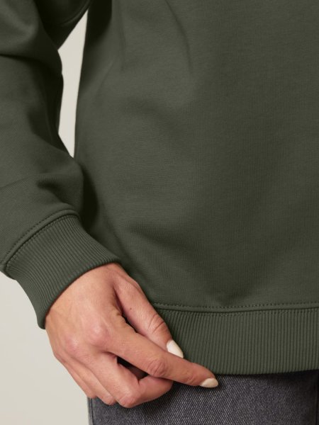 zoom sur la manche du Sweat Stella Thinker personnalisable zoom sur la manche du Sweat Stella Thinker personnalisable